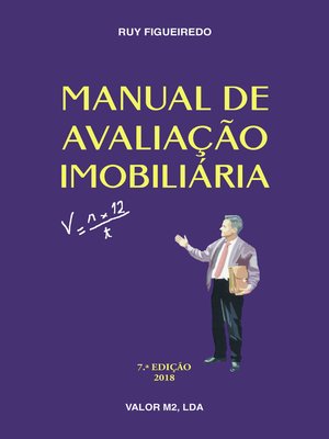 cover image of Manual da avaliação imobiliária